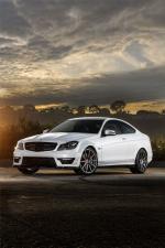 Mercedes-Benz C63 AMG Coupe by Vorsteiner 2012 года